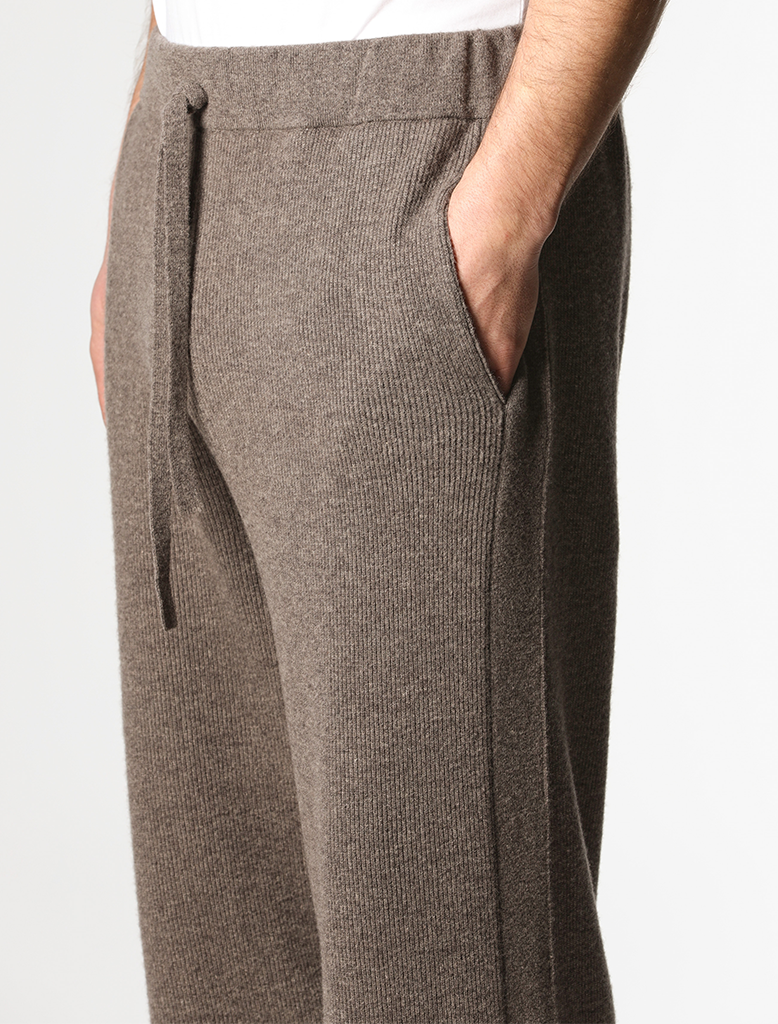 RIB KNIT TRACKPANT