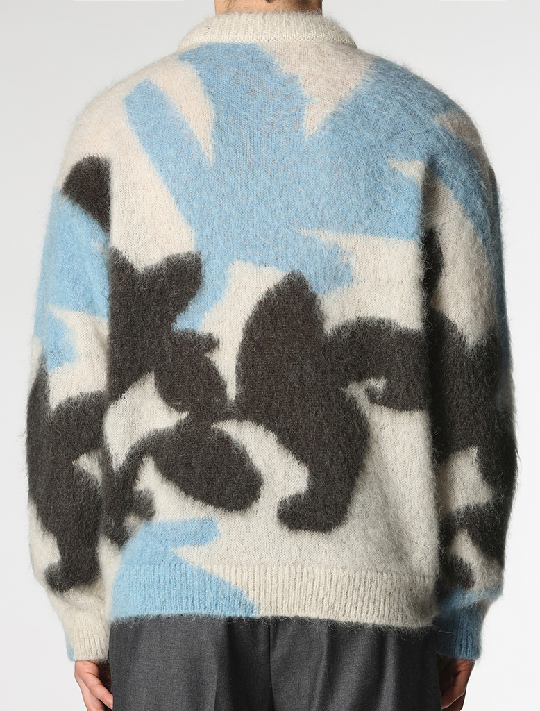 MOHAIR CREW NECK KNIT