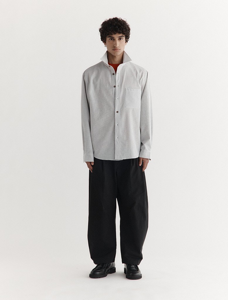 MANHATTAN SHIRT SEERSUCKER