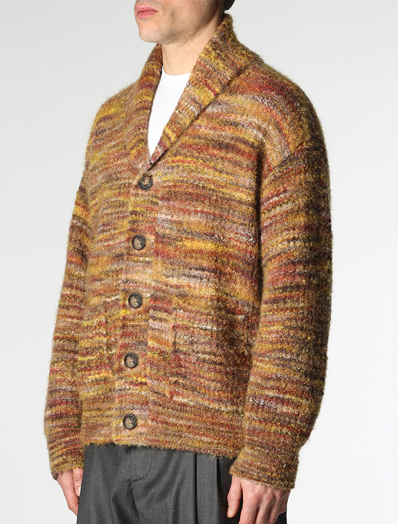 SHAWL NECK CARDIGAN