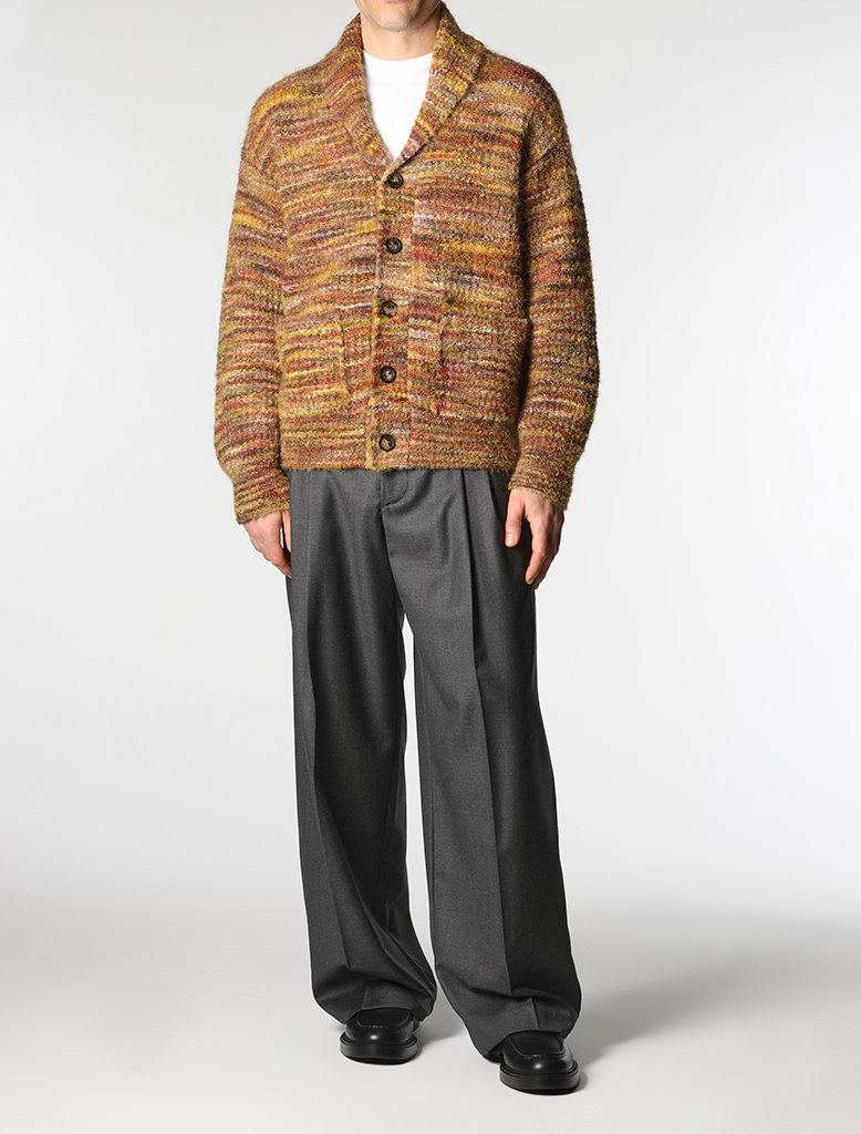 SHAWL NECK CARDIGAN