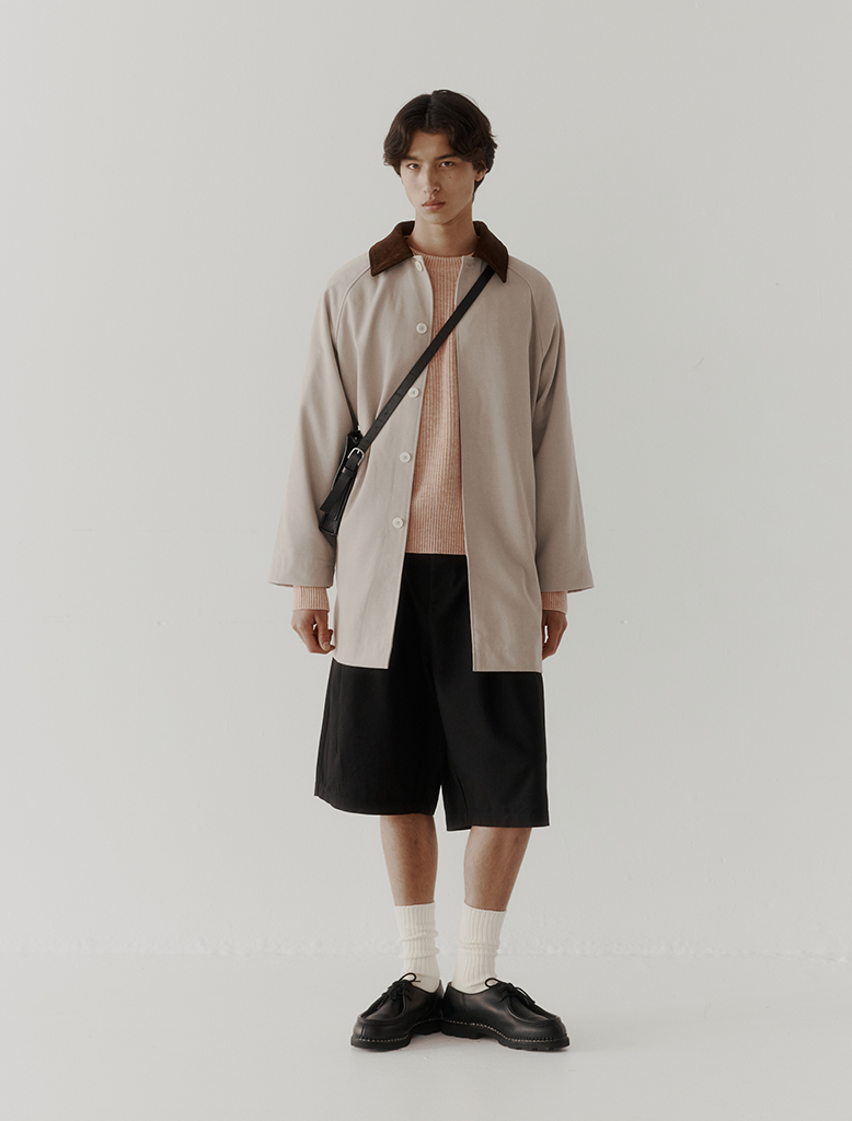 DOUBLE PLEATED SHORTS