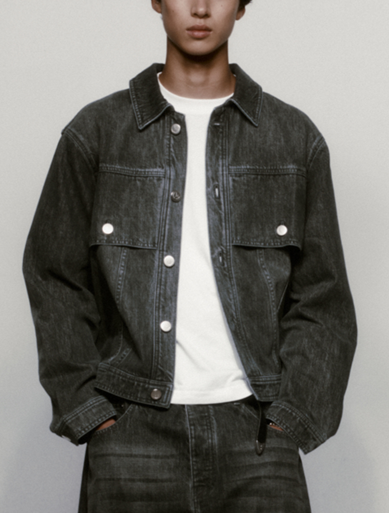 DENIM TRUCKER JACKET