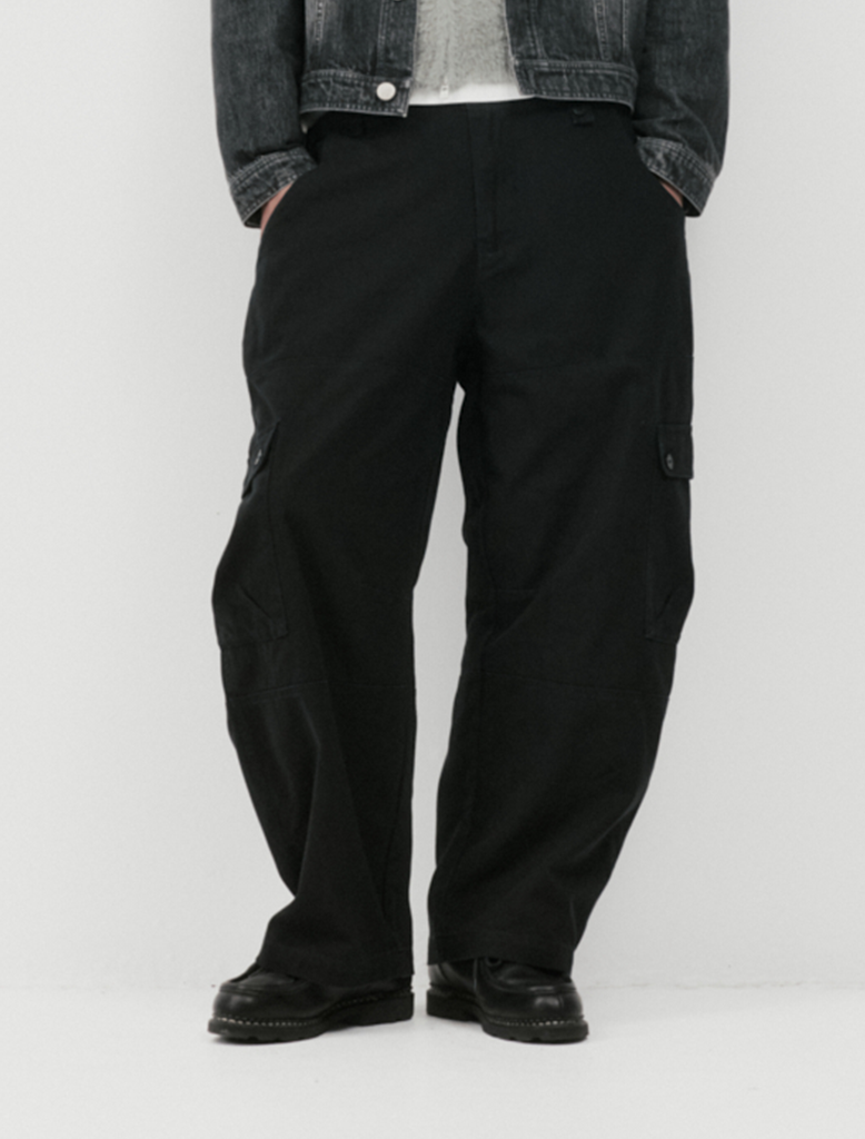 DART-KNEE CARGO PANTS