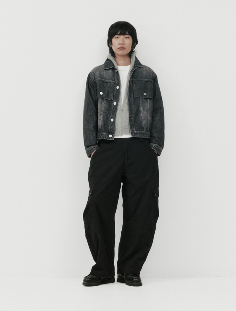 DART-KNEE CARGO PANTS