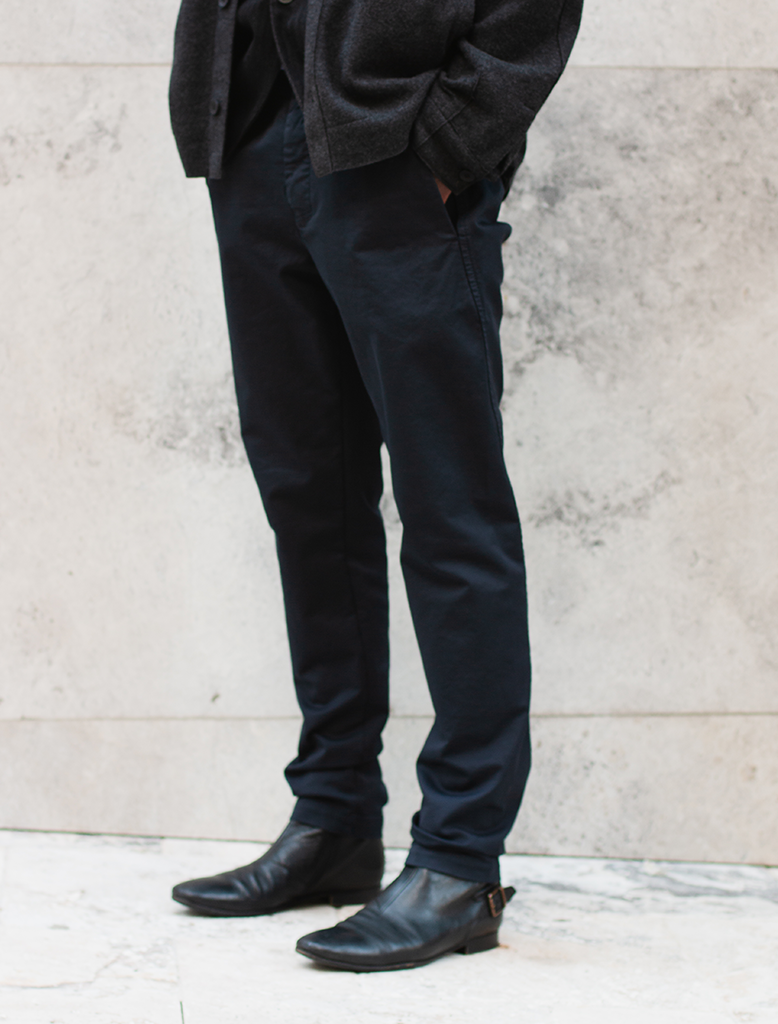 ELASTIC WAIST STRETCH TROUSER