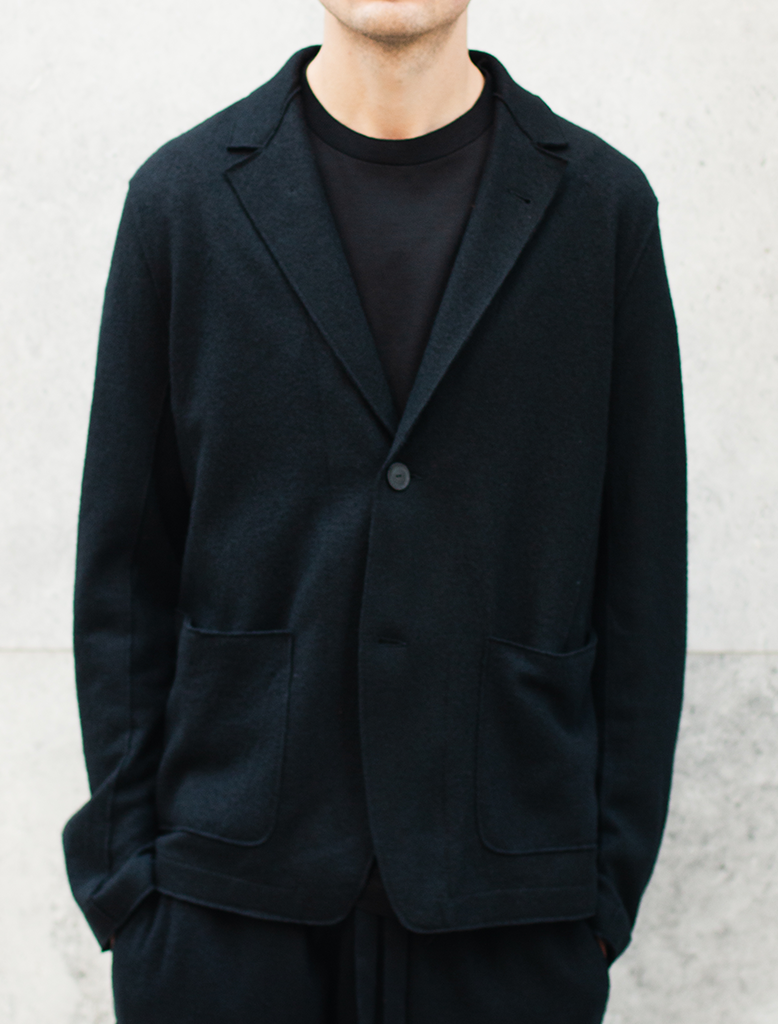 FELTED WOOL BLAZER