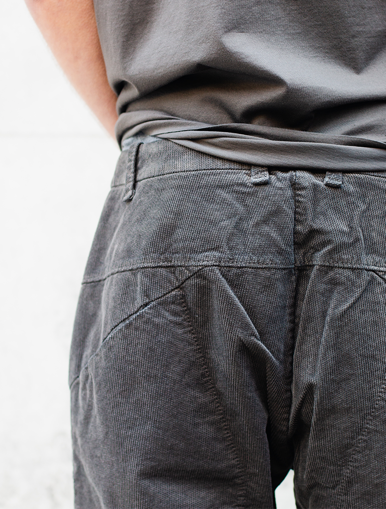 TEXTURED COTTON TROUSER