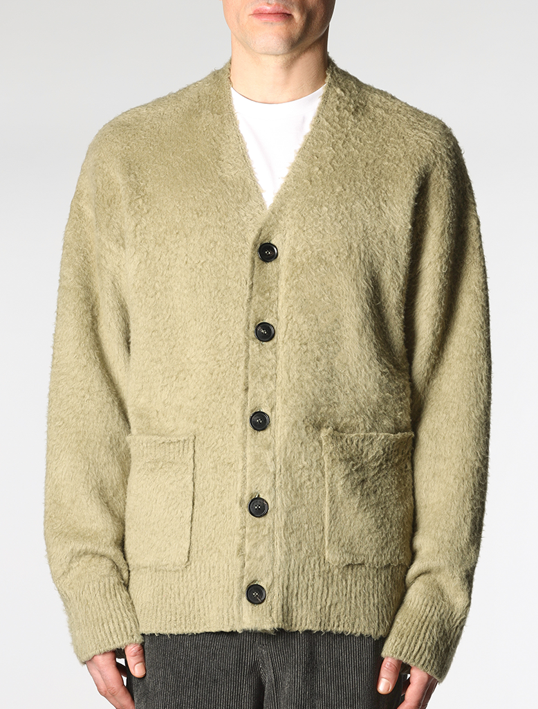 BRUSHED CARDIGAN