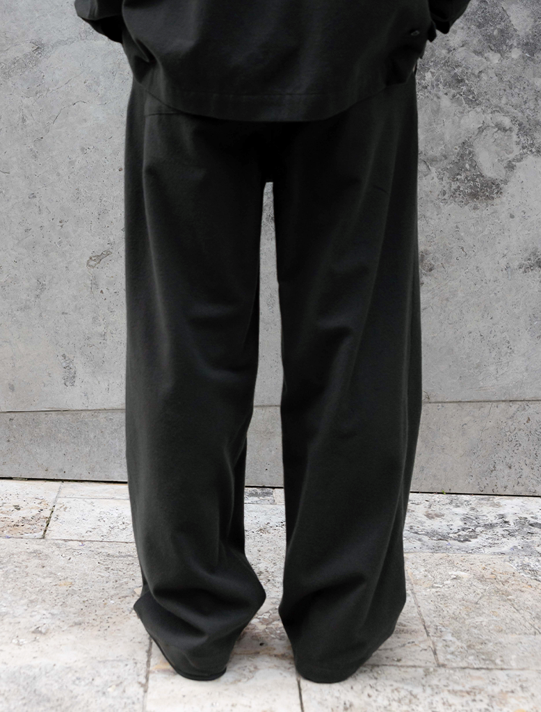 WOOL MIX EASY PANT