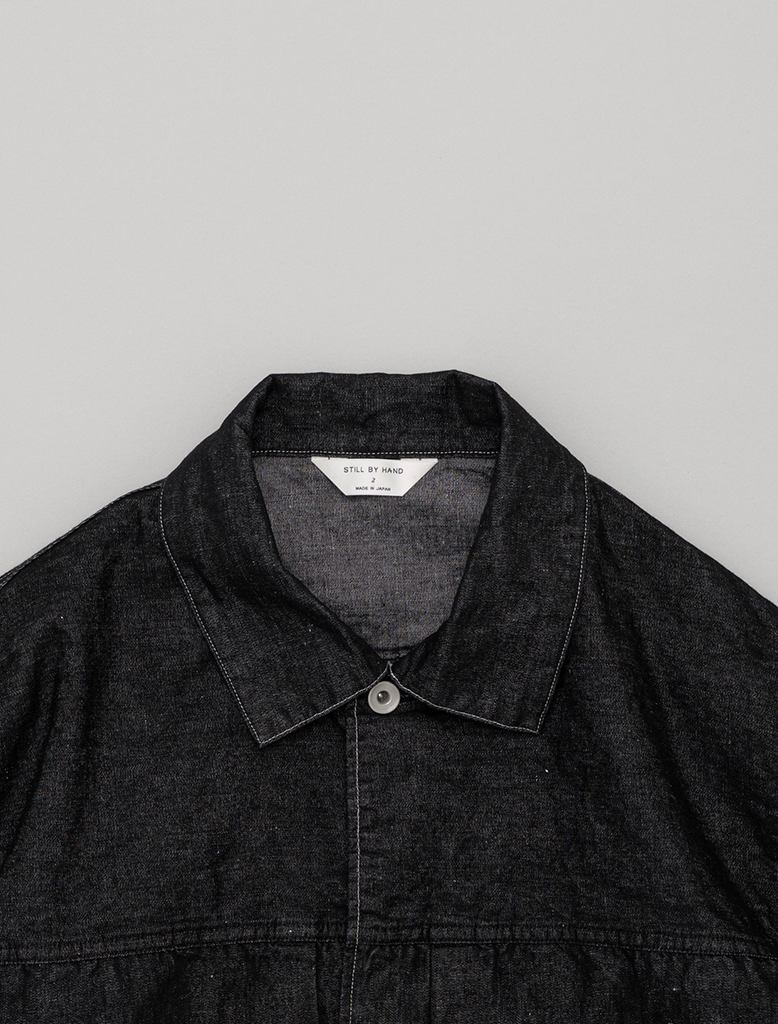 HEMP MIXED DENIM BLOUSON