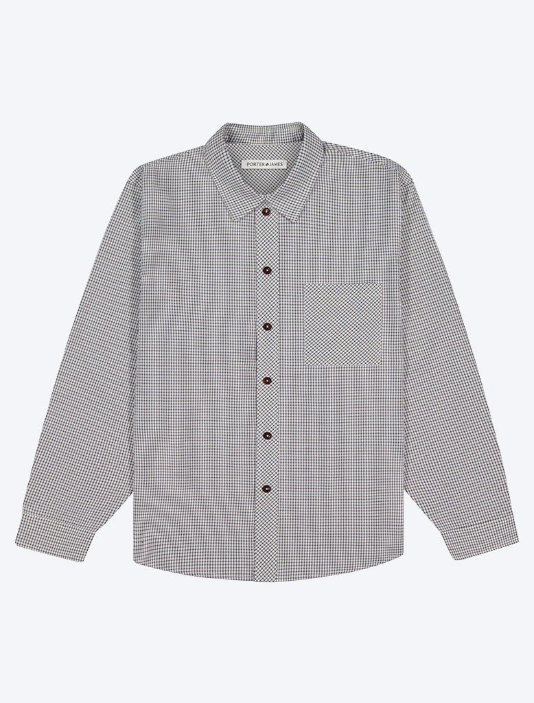 MANHATTAN SHIRT SEERSUCKER