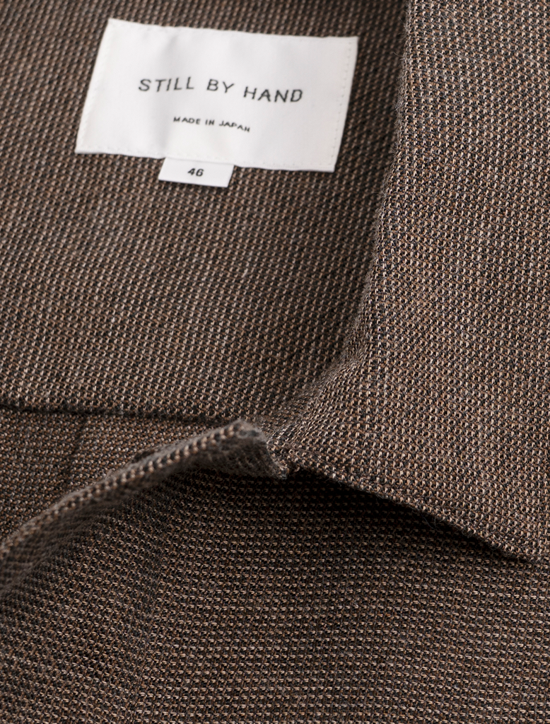 MIXED COLOUR SHIRT JACKET
