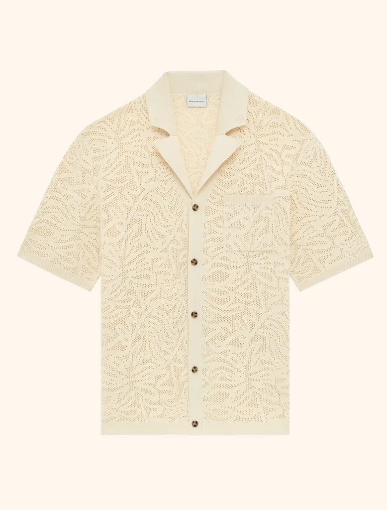 CHEMISE MAILLE DENTELLE