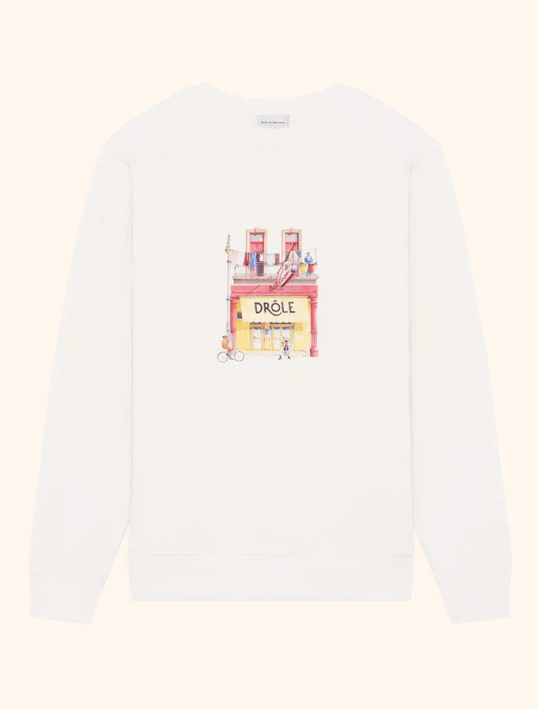 SWEATSHIRT DROLE CAFE