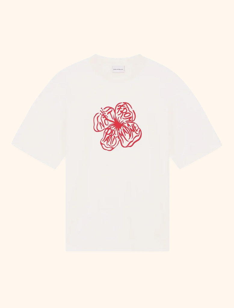LE T-SHIRT SLOGAN HIBISCUS