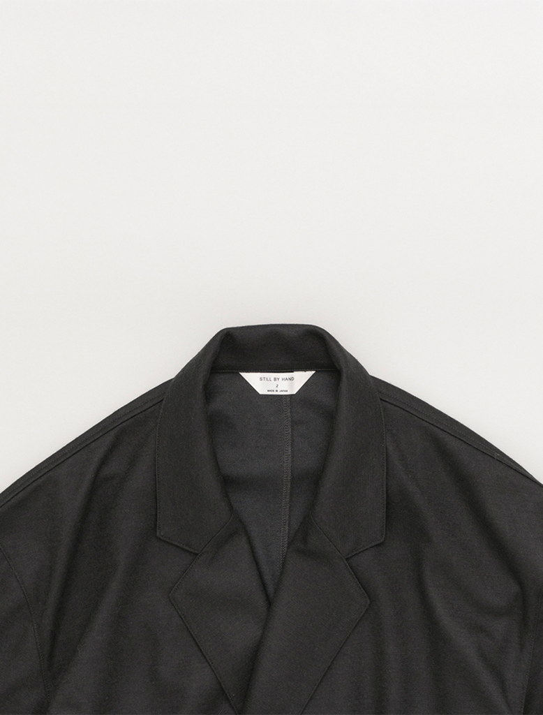 WOOL JERSEY BLAZER