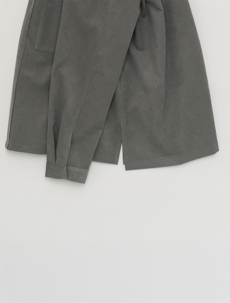 SYNTHETIC LEATHER OVERSHIRT