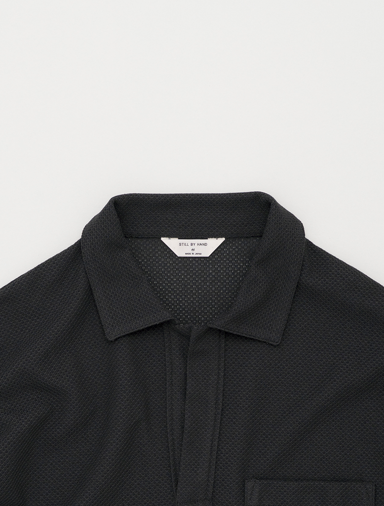 MOSS STITCH SKIPPER SHIRT