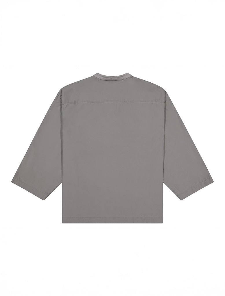 MANDARIN COLLAR SHIRT