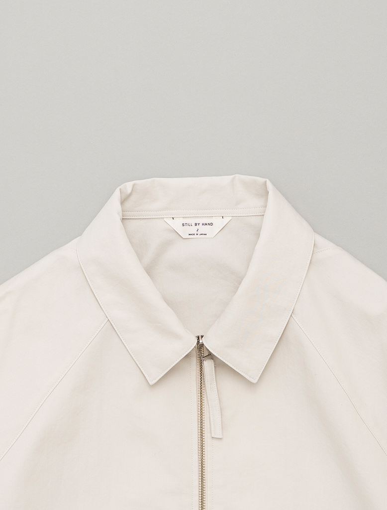 ZIP UP MOLESKIN BLOUSON