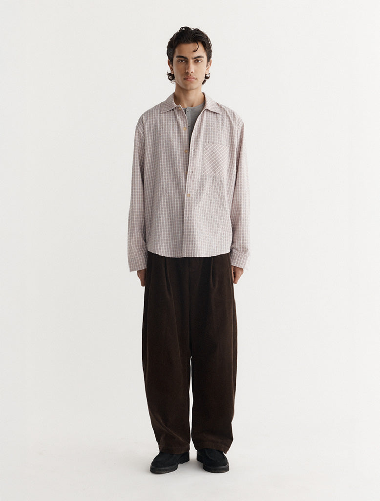 MANHATTAN SHIRT SEERSUCKER