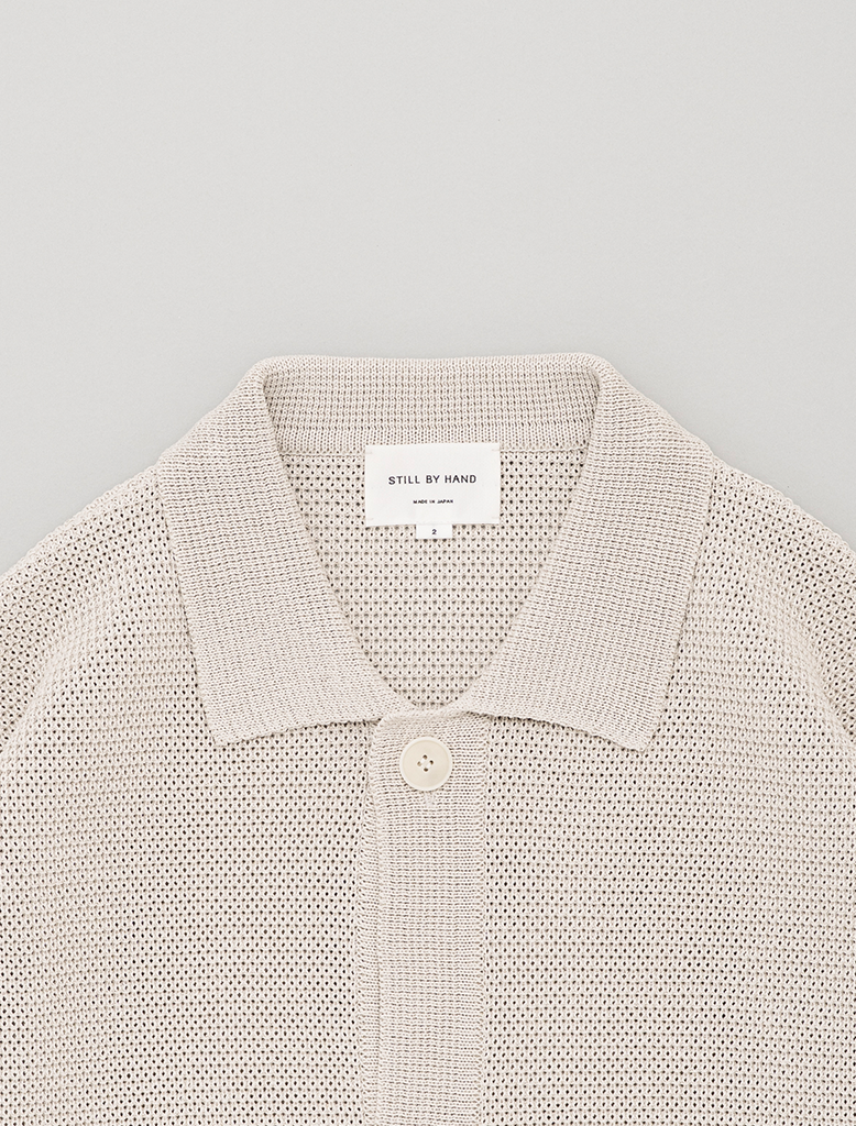 PAPER MIXED KNIT BLOUSON