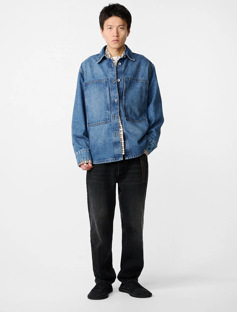 SAXON DENIM OVERSHIRT
