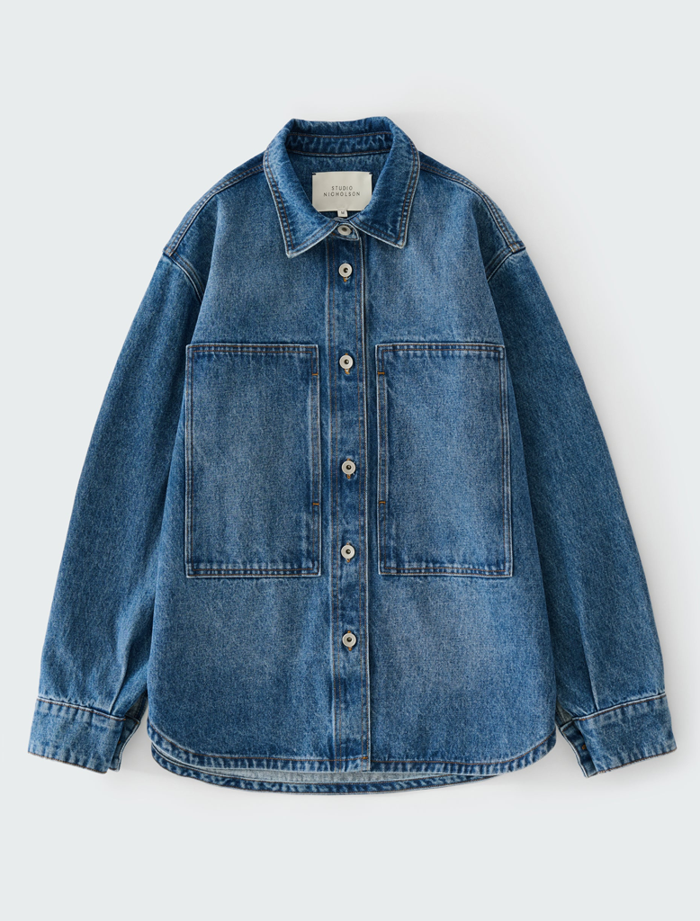SAXON DENIM OVERSHIRT