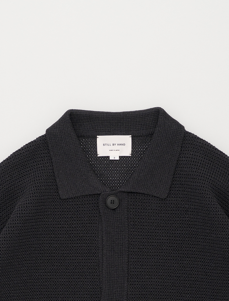 PAPER MIXED KNIT BLOUSON