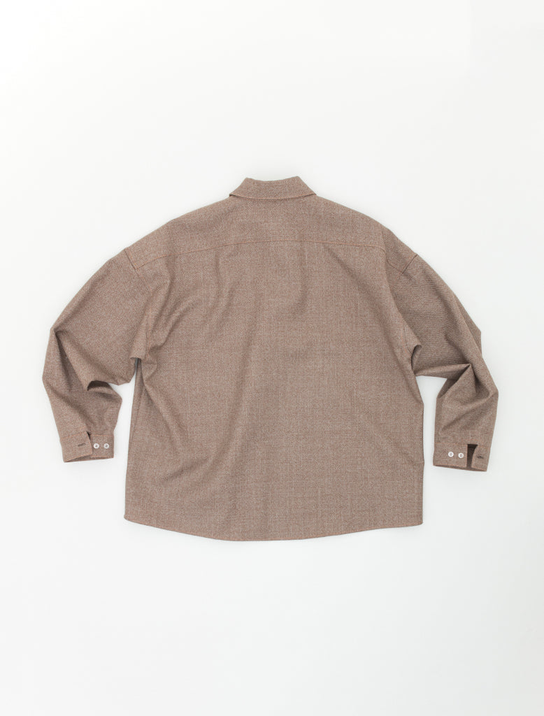 VIRGIN WOOL OVERSHIRT
