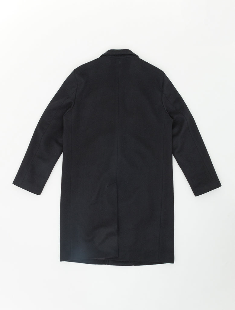 NEW STANLEY WOOL & CASHMERE COAT - Black
